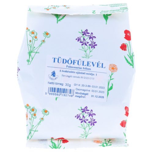 Tüdőfűlevél tea 30g (Gyógyfű)