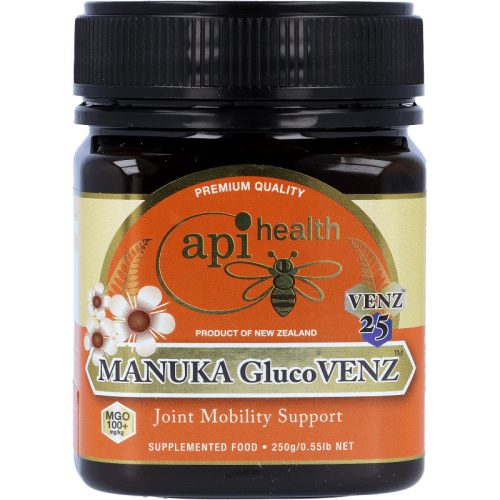 Manuka GlucoVENZ, Méhméreggel, Glükozaminnal, 250g (Apihealth - Új-Zéland)