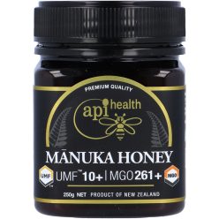   Manukaméz UMF 10+ (≥MGO 261), 250g, (Apihealth - Új-Zéland)