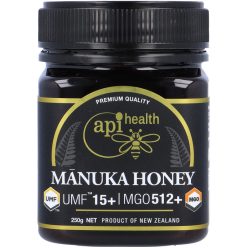   Manukaméz UMF 15+ (≥ MGO 512), 250g, (Apihealth - Új-Zéland)