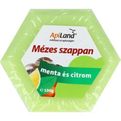 Mézes mentás és citromos szappan 100g (Apiland)