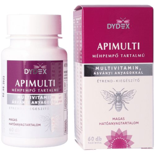 ApiMulti multivitamin tartalmú méhpempő kapszula, 60db (Dydex)