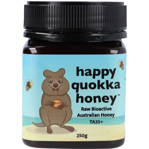 Happy Quokka Aktív méz TA 35+, 250g (Forest Fresh)