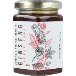 Jarrah Aktív méz vörös ginzenggel 240g (Forest Fresh)