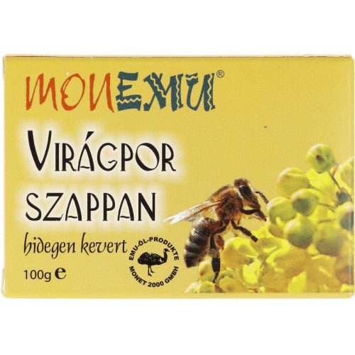 Virágpor szappan, hidegen kevert, 100g (Monemu)