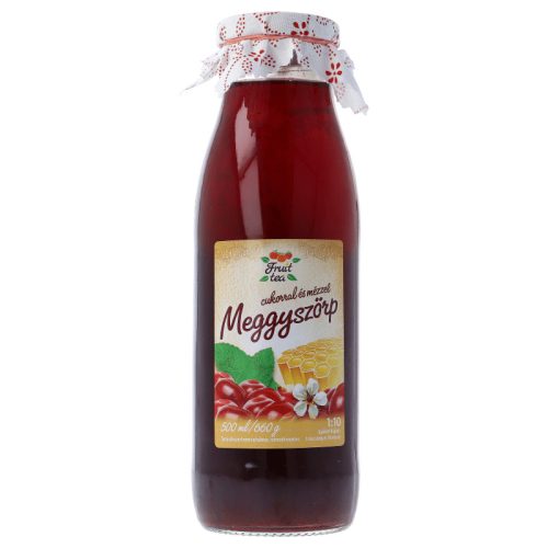 Mézes meggy szörp 500ml