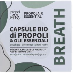   Kapszula Propolair készülékekhez, propolisz-fenyő olaj-eukaliptusz olaj BREATHE - 5db (Kontak)