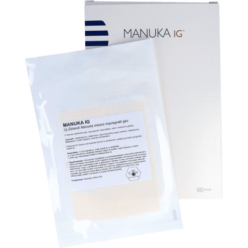 Manuka mézes IG impregnált géz - 1db -10cm x 12,5cm (LMP-Medihoney)