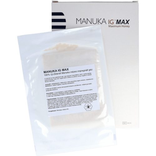 Manuka mézes IG-MAX impregnált géz - 1db -10cm x 12,5cm (LMP-Medihoney)