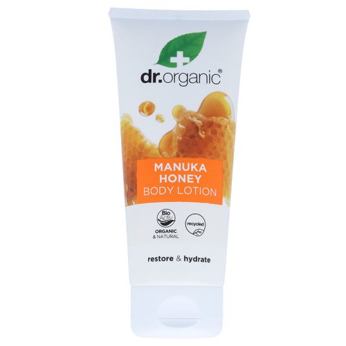 Dr Organic bio MANUKA mézes testápoló 200ml