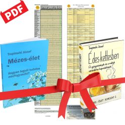   Trepinszki József: Mézes-Élet, Édes-Kettesben könyvek + táblázatok (PDF-ben)